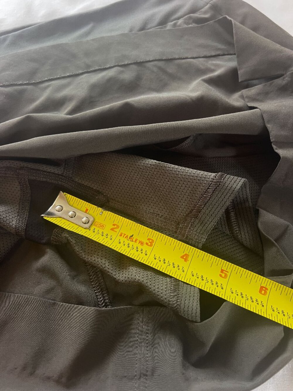 Athleta Soho Skort Mountain Olive Green Packable Travel Hiking Skirt Size 8 - Picture 12 of 14